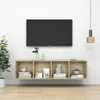 vidaXL Szafka wisząca pod TV dąb sonoma 37x37x142,5 cm Podgląd zdjęcia produktu 9