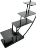 DanDiBo Blumenregal indoor 170 cm Hoch Metall Schwarz Produktbild-Vorschau 5