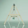 OutdoorToys Schaukel Papagei aus Holz in Grün Mintgrün Produktbild-Vorschau 3