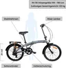 Galano Metropolis Klapprad 20 Zoll für Erwachsene 155 - 180 Produktbild-Vorschau 2