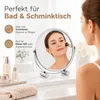 Miroir grossissant sur pied 17 cm rond Voir les images du produit 4