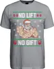 No Lift No Gift Ugly Christmas Sweater Herren T-Shirt, Produktbild-Vorschau 2