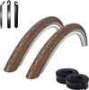 2 x Schwalbe Road Cruiser Coffee Reflex Fahrradreifen Decke Produktbild-Vorschau 1
