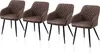 CLIPOP Chaises de salle à manger, lot de 4 chaises de Voir les images du produit 1