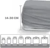 EVE Textile Spannbettlaken 70 x 140cm Grau 100 % Baumwolle Produktbild-Vorschau 7