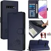 Leder Hülle für Samsung Galaxy S10 Süße Katze Flip Case Produktbild-Vorschau 1