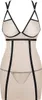Nudelia y Kleid mit Tanga - Hautfarben/Schwarz Produktbild-Vorschau 5
