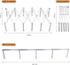 Spareribs Halter Grill, 2er Set Rippchenhalter Edelstahl Produktbild-Vorschau 2