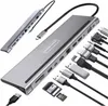 Dockingstation - 12-in-1 USB-C Hub - 2x HDMI 4K - RJ-45 - Produktbild-Vorschau 2