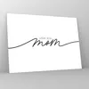 Bilder auf glas - Einteilig - Ich liebe dich Mama - 70x50cm Produktbild-Vorschau 4