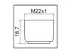 NEOPERL Strahlregler CASCADE SLC AC verchromt, M22X1 A = Produktbild-Vorschau 4