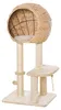 PawHut kattenboom, 100 cm, krabpaal met kattenhol, sisal, Productafbeelding-voorbeeld 1