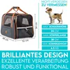 HUND IST KÖNIG Hundetasche Katzentasche bis 6,5kg - robust Produktbild-Vorschau 2