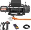 SucceBuy Elektrische Seilwinde, 6100 kg, 12 V DC mit 26 m Produktbild-Vorschau 1