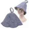 Czapka do sauny filcowa ochronna kapelusz dzwon sauna Podgląd zdjęcia produktu 9