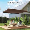 Zatahovací pergola stříška 3x3m, odolná proti povětrnostním Náhled obrázku produktu 2