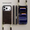 Selencia Nova Croco Phone Case avec cordon et porte-cartes Voir les images du produit 5