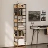 Regál Na Knihy A Záznamníky – Vysoká Skríň V Štýle Loft, Náhľad obrázku produktu 2