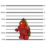 Original LEGO Ninjago Kai Magnetfigur – dekorativer Produktbild-Vorschau 3