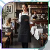 EDIBAZZAR | Zwarte keukenschorten voor dames en heren, Productafbeelding-voorbeeld 8