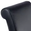SIX® Lederstuhl Felice Leder Schwarz Stuhlbeine Nussbaum Produktbild-Vorschau 6
