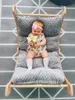 Kuscheldecke für Holzschaukel Sweet Grau 106×55×4cm | Produktbild-Vorschau 4
