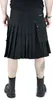 Black Premium by EMP Herren schwarzer Kilt mit aufgesetzter Produktbild-Vorschau 7