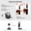 CkeyiN 4K Webcam mit Ringlicht PC Kamera Streaming Kamera Produktbild-Vorschau 13