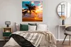 MuchoWow® Poster Palme - Sonnenuntergang - Horizont - Produktbild-Vorschau 4