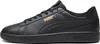 A black Puma Smash 3.0 L sneaker with gold accents. Podgląd zdjęcia produktu