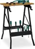 Établi pliable Relaxdays, jusqu'à 100 kg, plateau réglable, Voir les images du produit 1