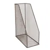 Držák na časopisy Clayre & Eef 23x11x30 cm Hnědý kov Náhled obrázku produktu 2