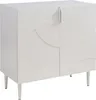 Kredens 'Starvili' z 2 drzwiami 75 x 76 x 38 cm Beżowy Podgląd zdjęcia produktu 3