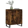 vidaXL Příborník Kouřový dub 60x35x70 cm Dřevěná konstrukce Náhled obrázku produktu 3