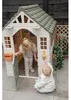 Dolu Garten Spielhaus mit Zubehör in Weiß/Rosa Produktbild-Vorschau 7