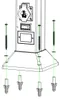 TrendLine Gartensteckdosensäule 4 Steckdosen, IP 44 Produktbild-Vorschau 3