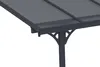 Terrassenüberdachung Carport KLEO 500L300 Aluminium Grau Produktbild-Vorschau 7