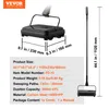 VEVOR zametač kobercov, ručný čistič podláh, 200 mm na Náhľad obrázku produktu 7