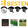 Collage of different trimmer heads and lawn care scenes. Náhľad obrázku produktu