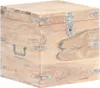 vidaXL Truhe 40x40x40 cm Akazie Massivholz Produktbild-Vorschau 12