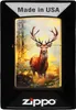 ZIPPO Feuerzeug-Set WATERCOLOR DEER DESIGN Geschenk No2 Produktbild-Vorschau 2