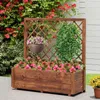COSTWAY Blumenkasten mit Rankgitter, Hochbeet mit Spalier, Produktbild-Vorschau 2