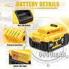 2× Batterie de rechange DeWalt 18 V 6,0 Ah Li-Ion, Voir les images du produit 3