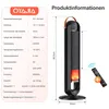 Heizlüfter mit Flammeneffekt, 2000W Keramik PTC, Produktbild-Vorschau 3