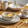 Speiseteller Malmö 27 cm taupe 6er-Set Steingut – Van Well Produktbild-Vorschau 2