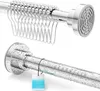 Karnisz prysznicowy BENKSTEIN - 125-220 cm - stal Podgląd zdjęcia produktu 1