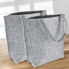 2x Filz Shopper XXL Filztasche Grau Set Einkaufstasche Produktbild-Vorschau 7
