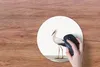 MuchoWow® Mauspad Mousepad Tiere - Storch - Weiß 30x30 cm - Produktbild-Vorschau 3