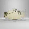 Bild auf Leinwand - Leinwandbild - 5 Teile - Palme Strand Produktbild-Vorschau 3