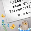 Mr. & Mrs. Panda Handtuch Barkeeperin Herz - Weiß - Produktbild-Vorschau 3